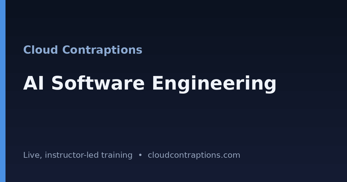 Coding Contraptions Spec-Driven Development with GitHub Spec Kit | Cloud Contraptions